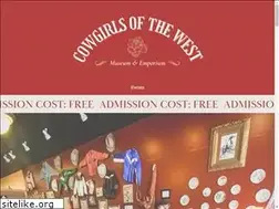 Sites similar to cowgirlsofthewestmuseum.com