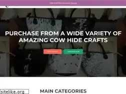 Sites similar to cowhidecrafts.com