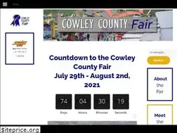 Sites similar to cowleycountyfair.com