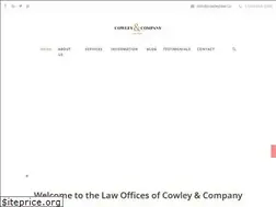 Sites similar to cowleylaw.ca