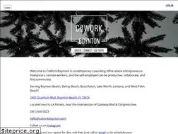 Sites similar to coworkboynton.com