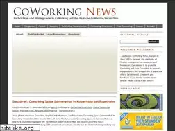 Sites similar to coworking-news.de