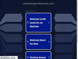 Sites similar to coworkingconference.com