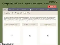 Sites similar to cowpastureriver.org