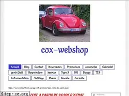 Sites similar to cox-webshop.fr