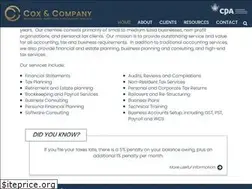Sites similar to coxandcompany.ca