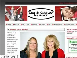 Sites similar to coxandcompanyinsurance.com