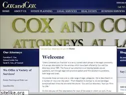 Sites similar to coxandcox.com
