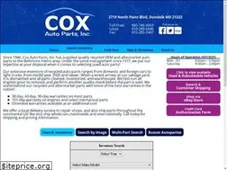 Sites similar to coxautoparts.com