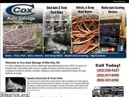 Sites similar to coxautosalvageinc.com