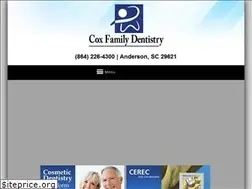 Sites similar to coxfamilydentistrysc.com