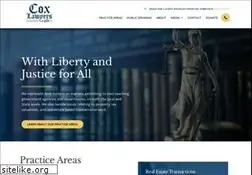 Sites similar to coxlawyers.com