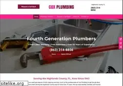 Sites similar to coxplumbing-fl.com