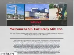 Sites similar to coxreadymix.com