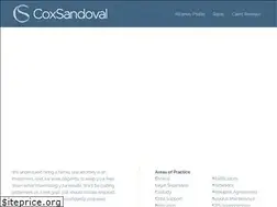 Sites similar to coxsandoval.com