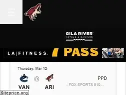 Sites similar to coyotes.nhl.com