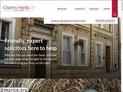 Sites similar to cozens-hardy.com