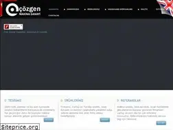 Sites similar to cozgenmakina.com.tr