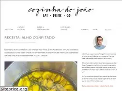 Sites similar to cozinhadojoao.com.br