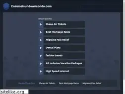 Sites similar to cozumelsundowncondo.com