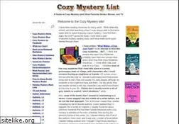 Sites similar to cozy-mystery.com