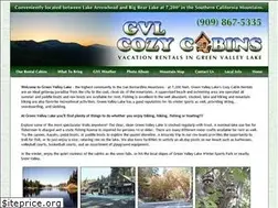 Sites similar to cozycabinsgreenvalleylake.com