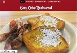 Sites similar to cozyoaksrestaurant.com