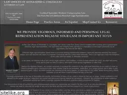 Sites similar to cozzagliolaw.com