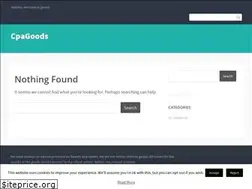 Sites similar to cpagoods.com