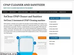 Sites similar to cpapcleanerandsanitizer.com