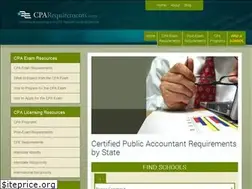 Sites similar to cparequirements.com