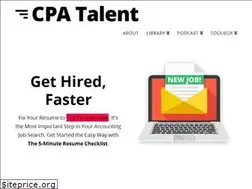 Sites similar to cpatalent.com