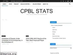 Sites similar to cpblstats.com