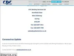 Sites similar to cpcbatteries.co.uk