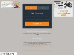 Sites similar to cpfgenerator.com.br