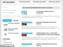 Sites similar to cpfnanota.net