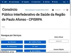 Sites similar to cpisrpa.ba.gov.br