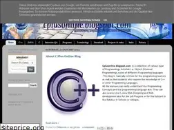 Sites similar to cplusonline.blogspot.com