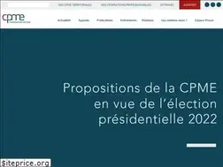 Sites similar to cpme.fr