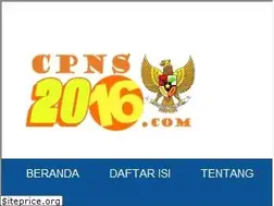 Sites similar to cpns2016.com