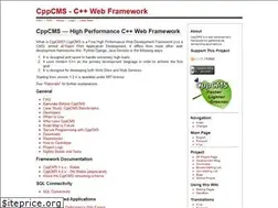 Sites similar to cppcms.com