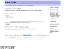 Sites similar to cppquiz.org