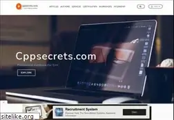 Sites similar to cppsecrets.com
