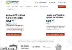 Sites similar to cpraedcourse.com