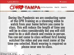 Sites similar to cprcertificationtampa.com