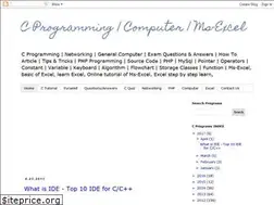 Sites similar to cprogrammingcodes.blogspot.in