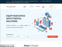 Sites similar to cpromptsolutions.in