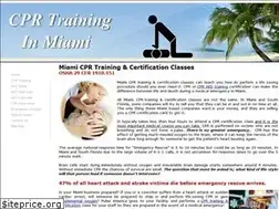 Sites similar to cprtrainingmiami.com
