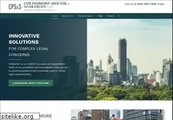 Sites similar to cpsslaw.com