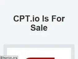 Sites similar to cpt.io